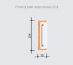 Nadproże POROTHERM 23.8 - obrazek 2