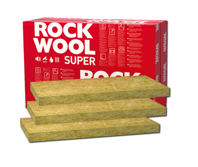 Minerální vlna Rockwool Superrock λ 0,035 Minerální vlna Rockwool Superrock λ 0,035