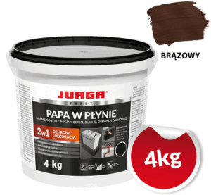 Tekutý papa 4kg Jurga Hnědý