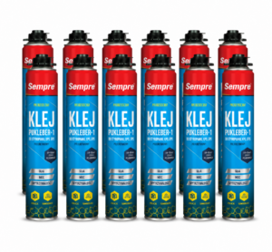 Klej do styropianu EPS XPS PUKLEBER-1 750 ml Pianoklej do ociepleń ETICS