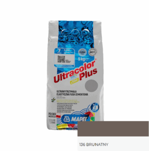 Spárovací hmota Ultracolor Mapei 136 Hnědý 2KG