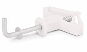 Plastová hmoždinka s rovnou hákem GK 10 mm - blistr - 4 ks