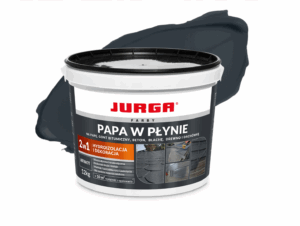 Papa w płynie ANTRACYT Farba na DACH ogrodzenie OBRÓBKI dekoracyjna 12kg (1)