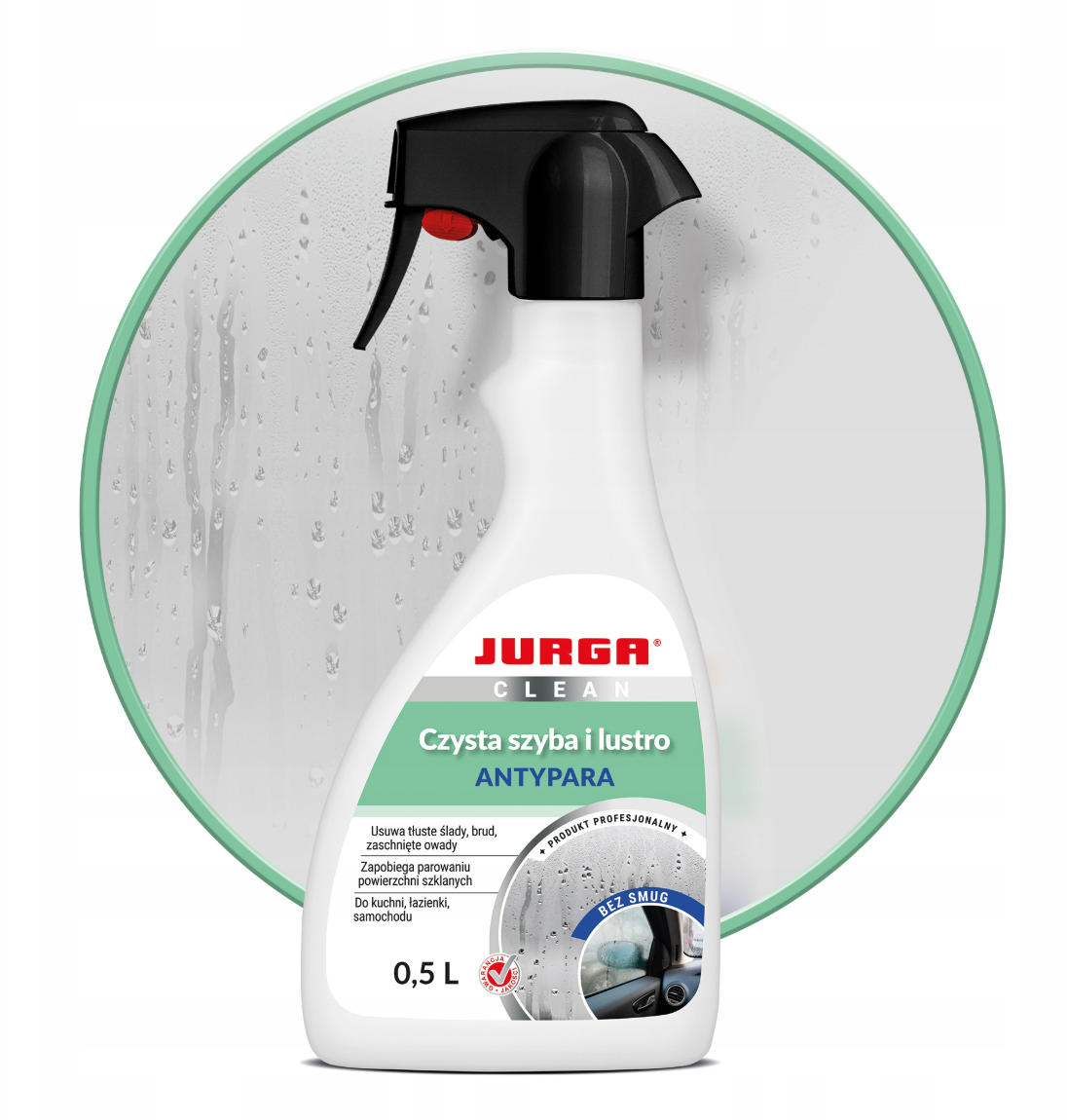 Środek przeciw parowaniu szyb i luster 0,5 L JURGA CLEAN ANTYPARA (1) Środek przeciw parowaniu szyb i luster 0,5 L JURGA CLEAN ANTYPARA (1)