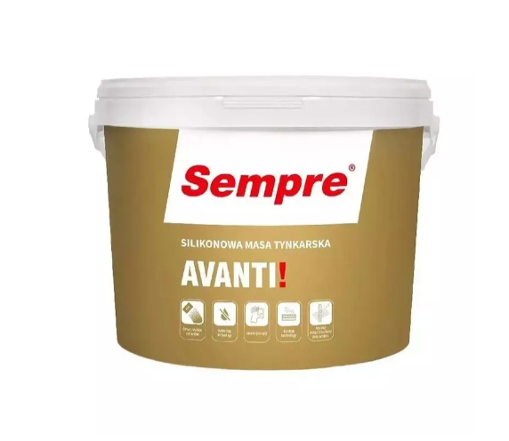 AVANTI! - tynk silikonowy Silikonová Omítka AVANT! SEMPRE 25 kg