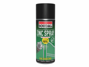 SOUDAL Zinc Spray Mat - Matte Zinc Spray 400ml