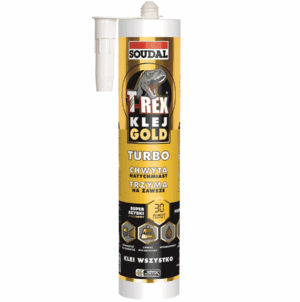 SOUDAL T-Rex Glue Gold Turbo White 290ml