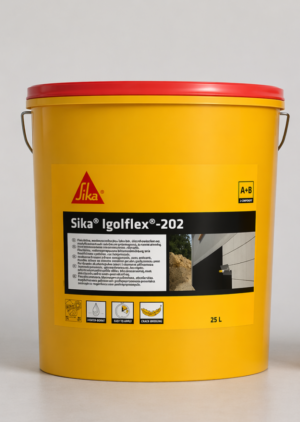 Sika® Igolflex®-202 – dwuskładnikowa masa bitumiczna do izolacji fundamentów