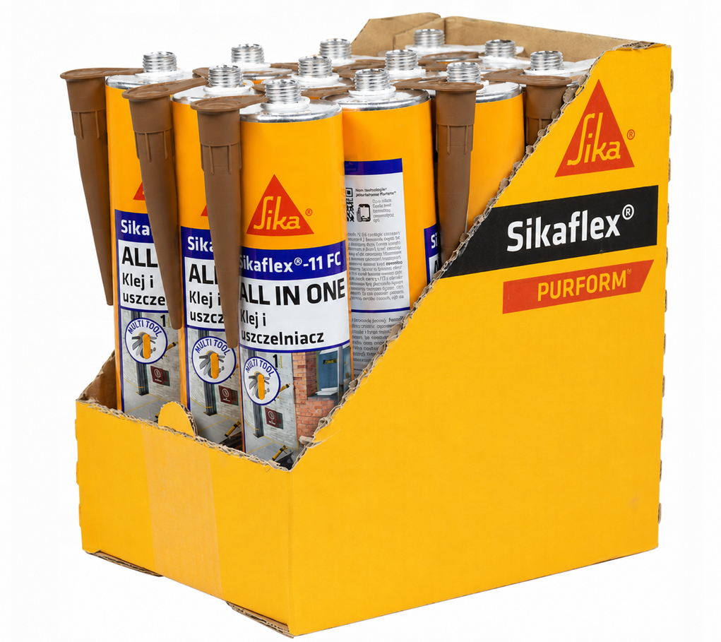 Klej i uszczelniacz  Sikaflex®-11 FC Purform brązowy 12SZT