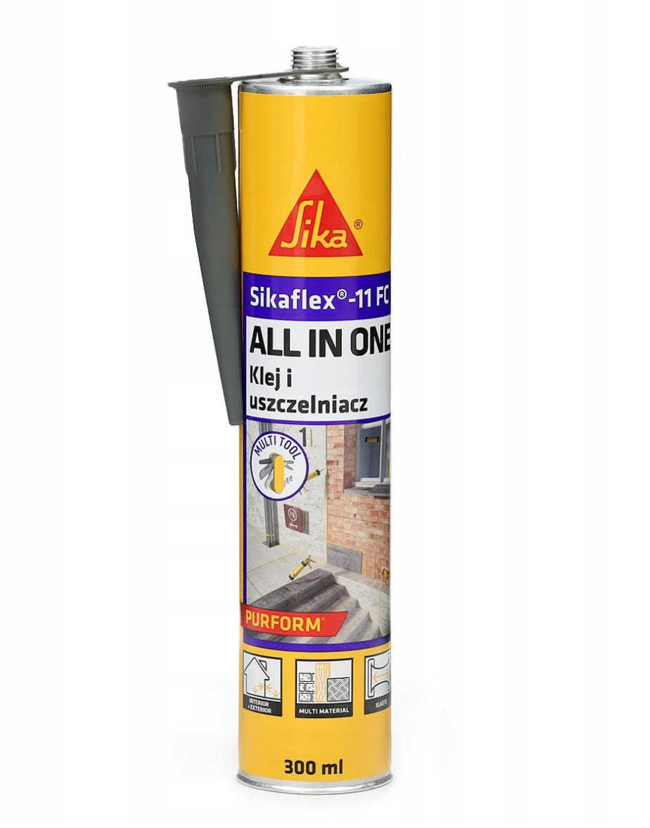 Klej i uszczelniacz Sikaflex 11 FC Purform basalt grey 300 ml SIKA Klej i uszczelniacz Sikaflex 11 FC Purform basalt grey 300 ml SIKA
